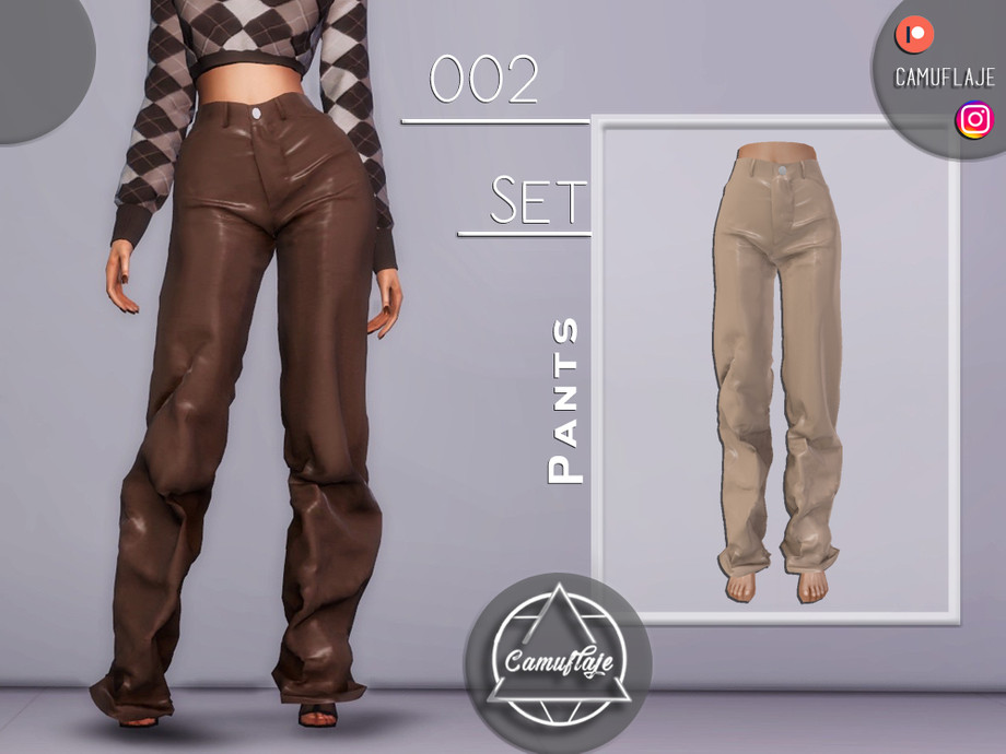 The Sims Resource - SET 002 - Pants