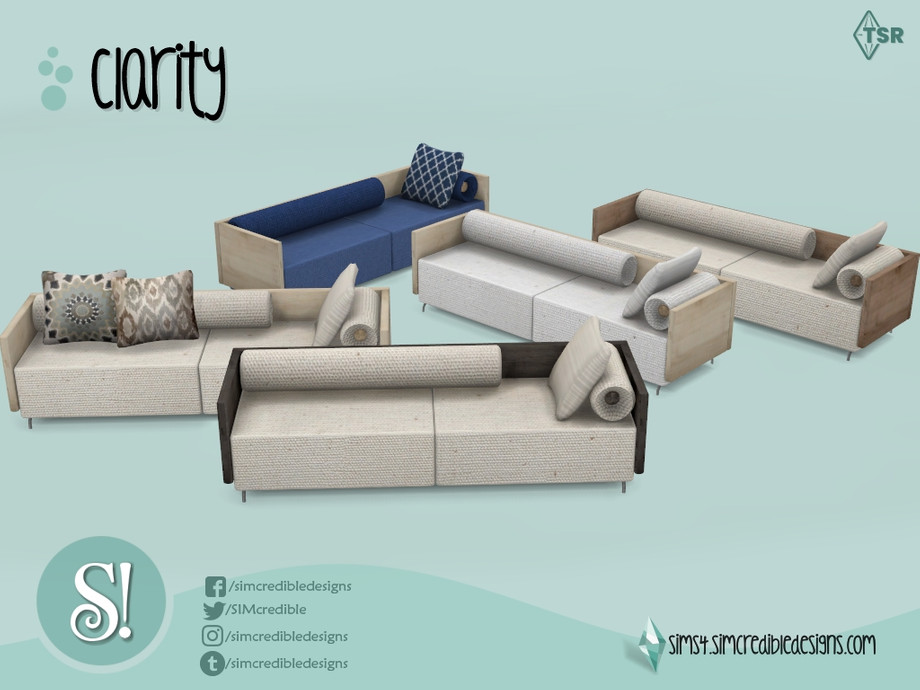The Sims Resource - Clarity Sofa