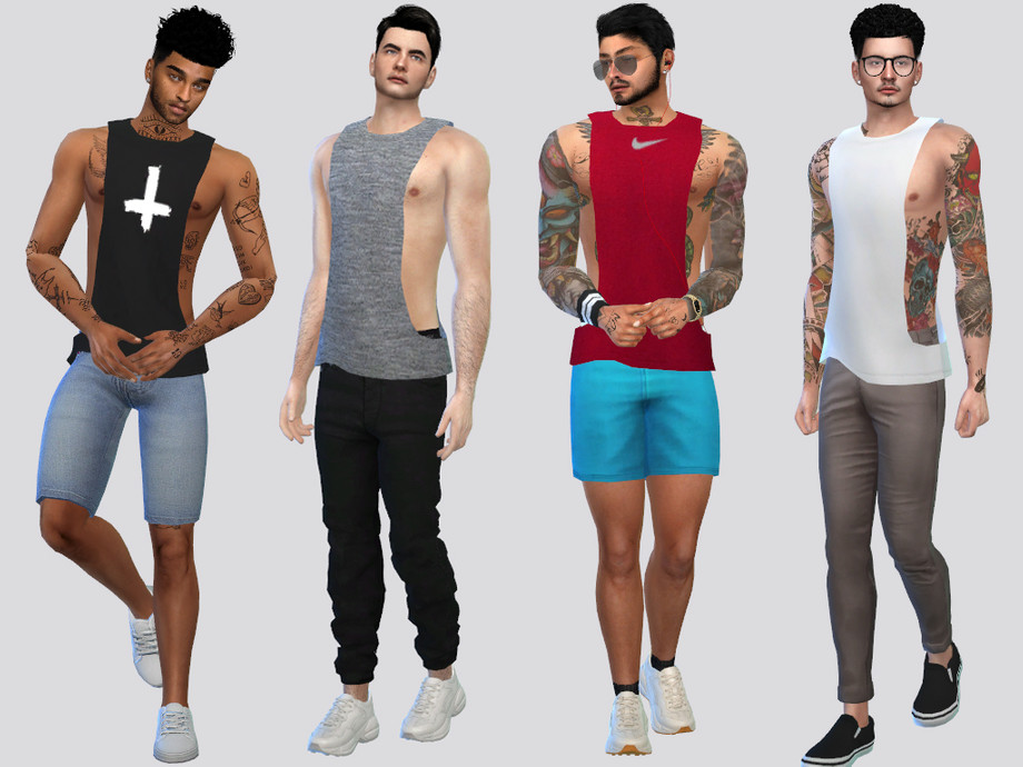 The Sims Resource - Loose Tank Top