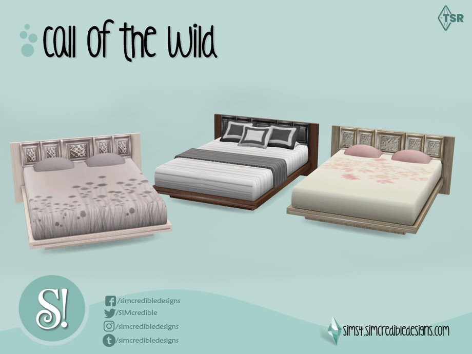 The Sims Resource - Call of the wild bed