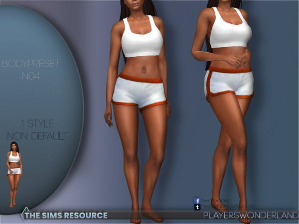 The Sims Resource - Body Preset 04