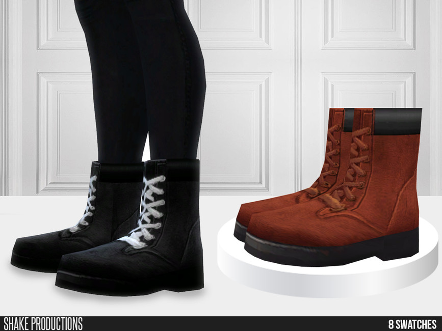 The Sims Resource - 799 - Male Boots