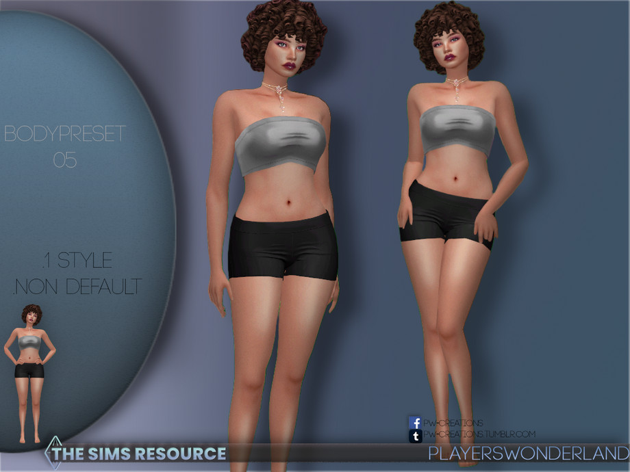 The Sims Resource - Body Preset 05