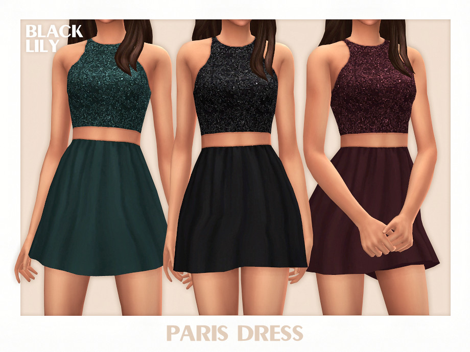 The Sims Resource - Paris Dress