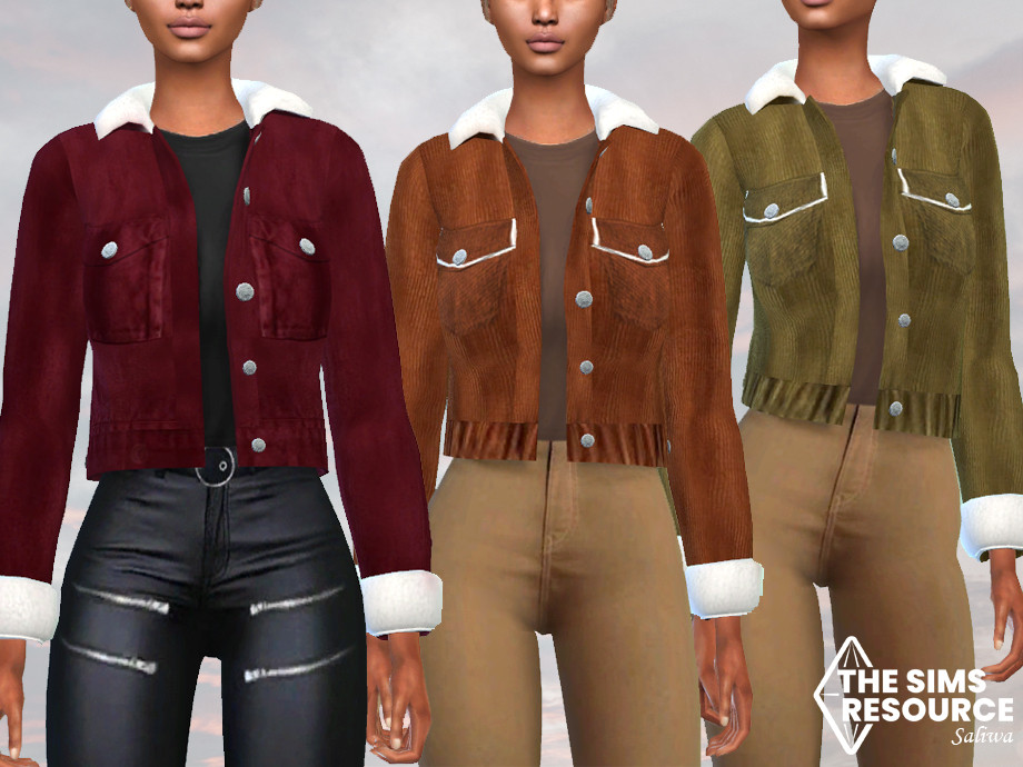 The Sims Resource - Female Winter Jackets
