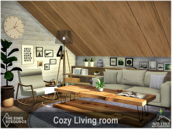 The Sims Resource - Living Room Edora