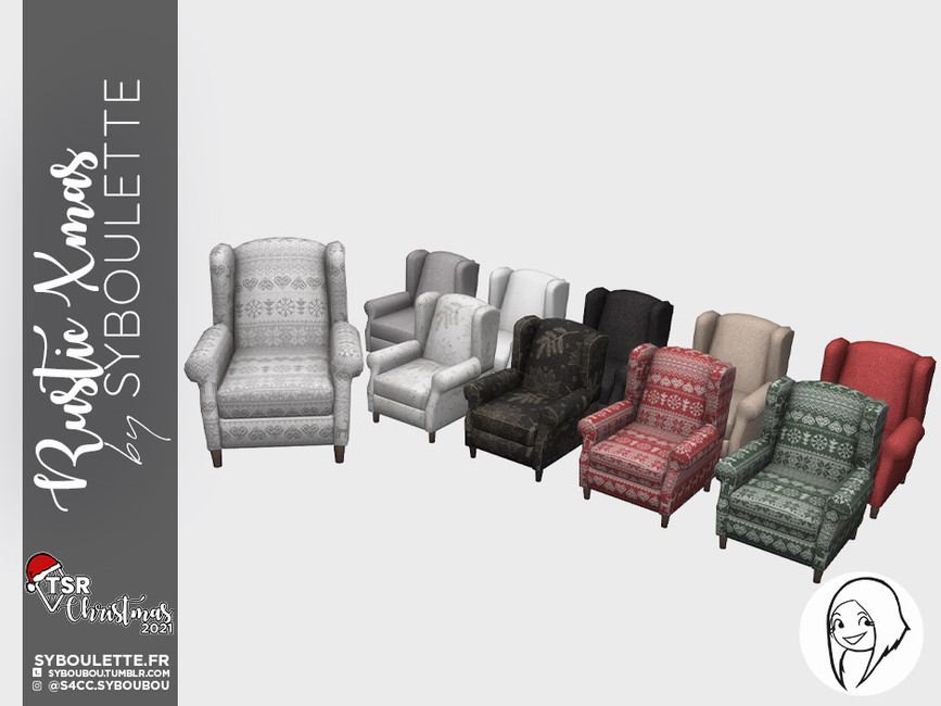 The Sims Resource - RusticXmas - Armchair