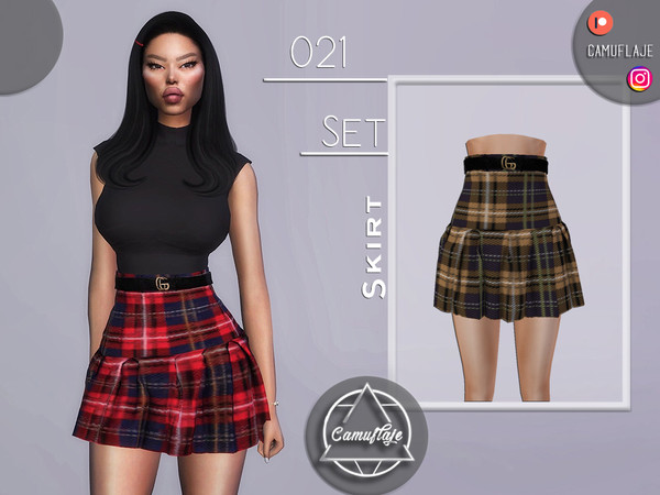 The Sims Resource - SET 021 - Skirt