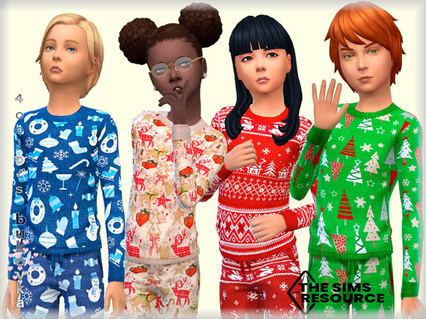 The Sims Resource - Sweater Christmas