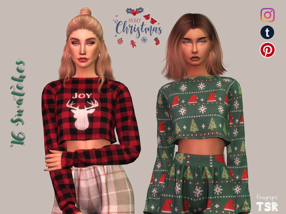 The Sims Resource - Christmas Sweater - MTP16