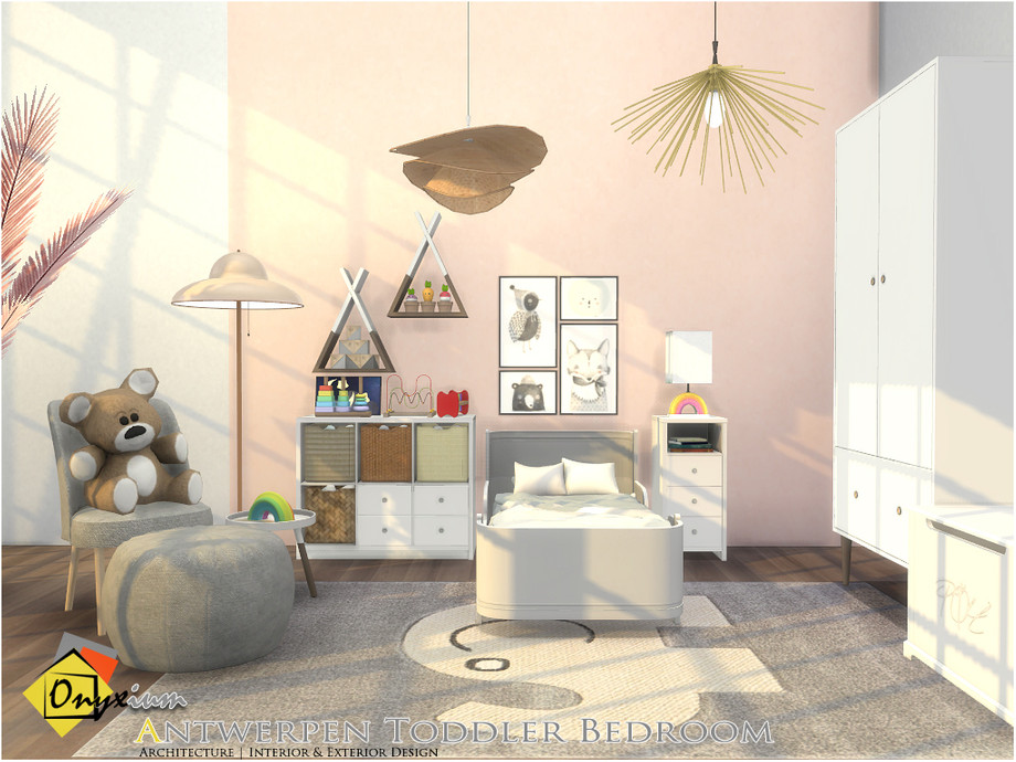 The Sims Resource - Antwerpen Toddler Bedroom