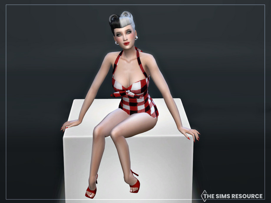 The Sims Resource - Pin Up Pose Pack