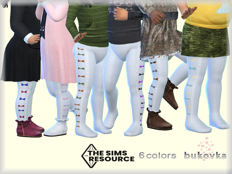 The Sims Resource Tights Bows