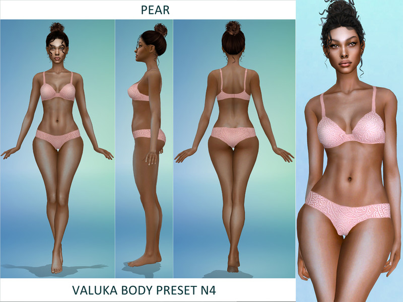 The Sims Resource - [Patreon] Valuka - Body preset N4