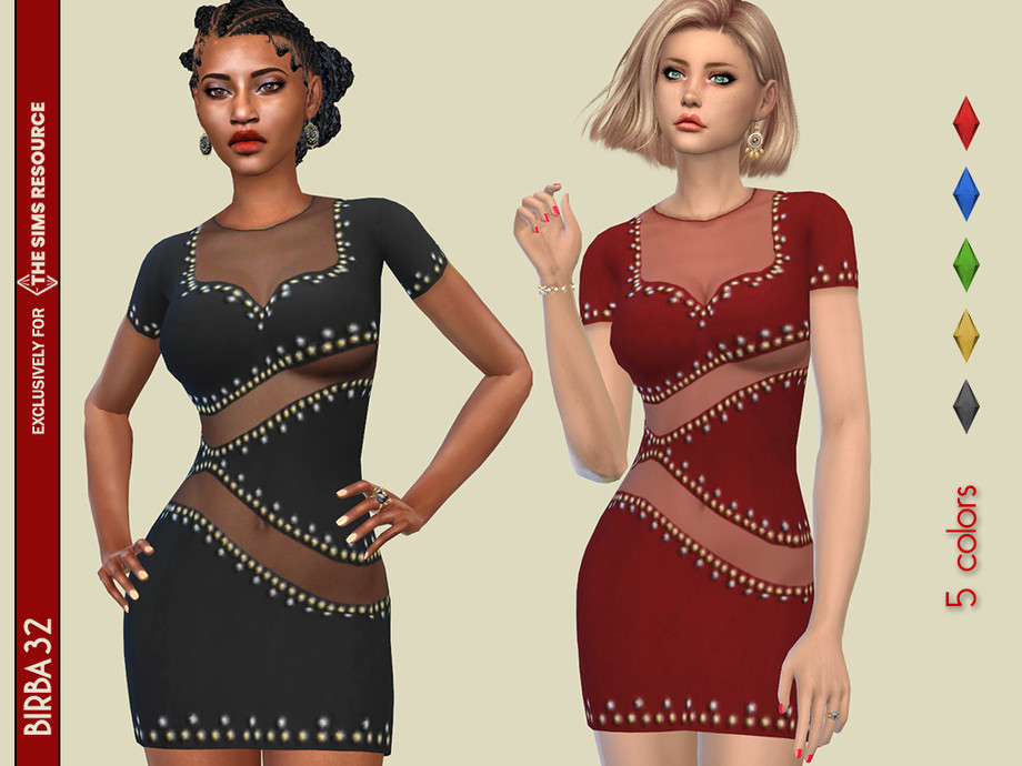 The Sims Resource - Happy New Year 2022 Dress