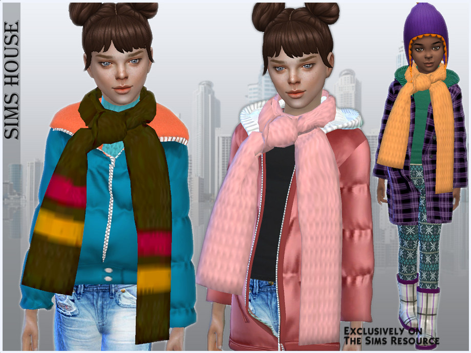 The Sims Resource - Children's scarf