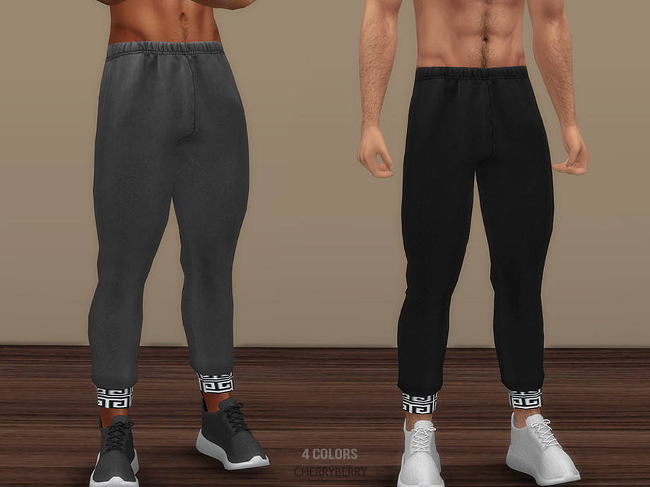 The Sims Resource - Kiril - Men's Sweatpants