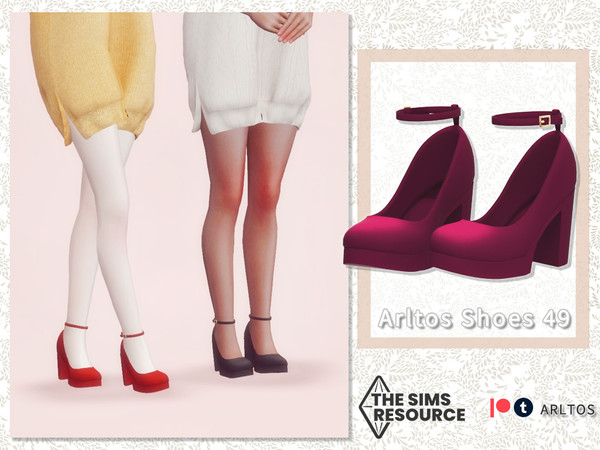 The Sims Resource - Elegant high heels / 49