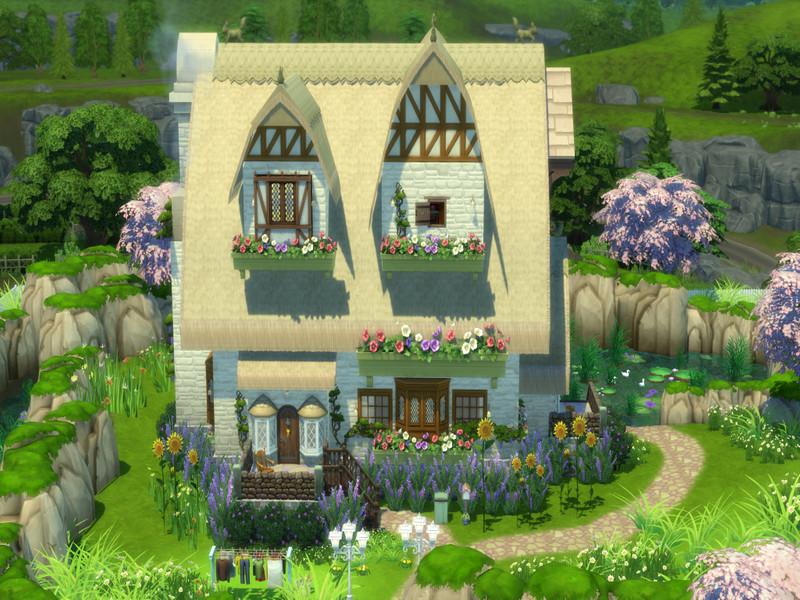 The Sims Resource - Witch Princess Cottage
