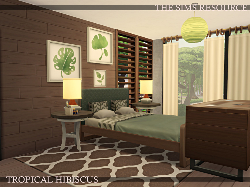 The Sims Resource - Tropical Hibiscus | noCC