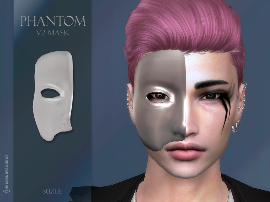 The Sims Resource - Phantom v2 Mask