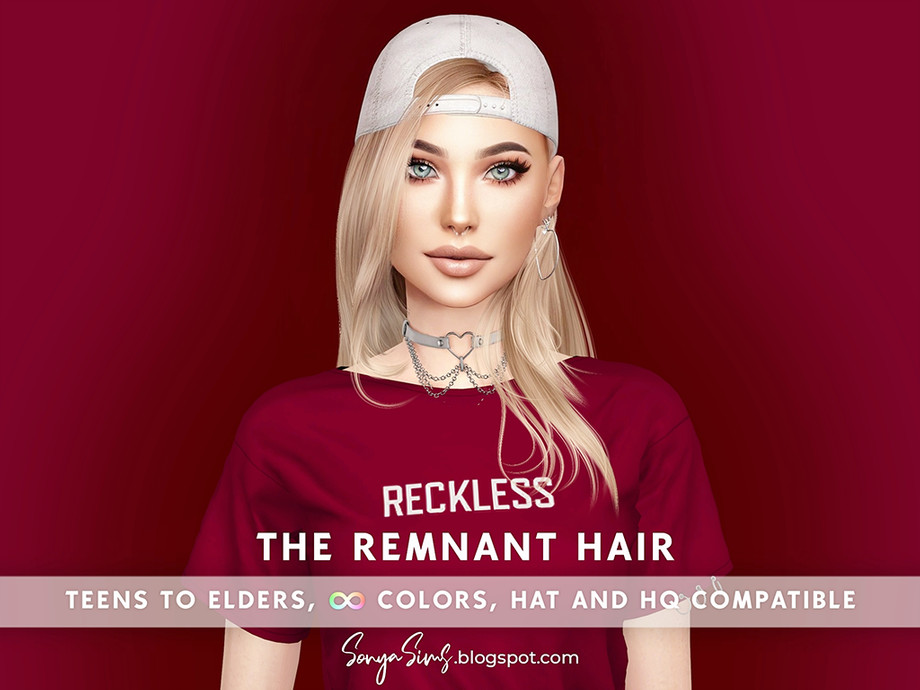 The Sims Resource - SonyaSims The Remnant Hair