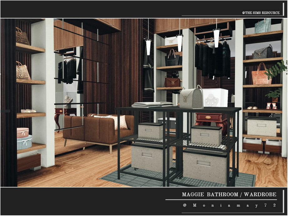The Sims Resource - Maggie Bathroom Wardrobe CC only TSR