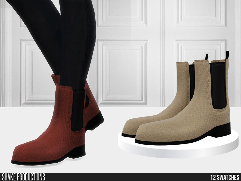 The Sims Resource - 842 - Male Boots