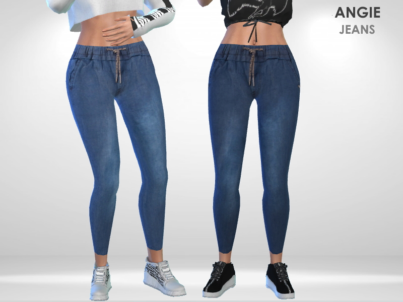 The Sims Resource - Angie Jeans
