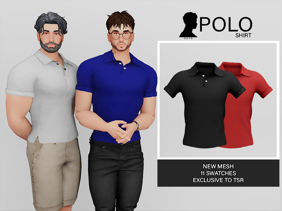 The Sims Resource - Polo (Shirt)