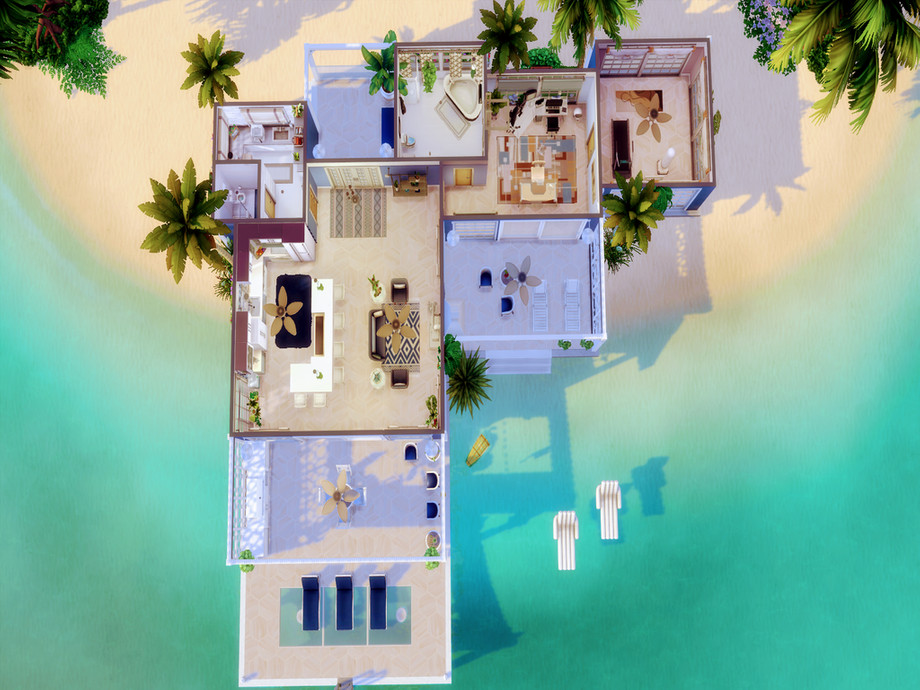 The Sims Resource - Luxury Reef Rental