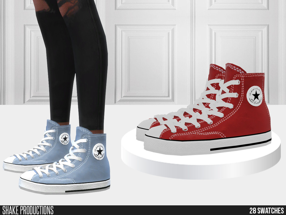 The Sims Resource - 864 - Sneakers (Female)