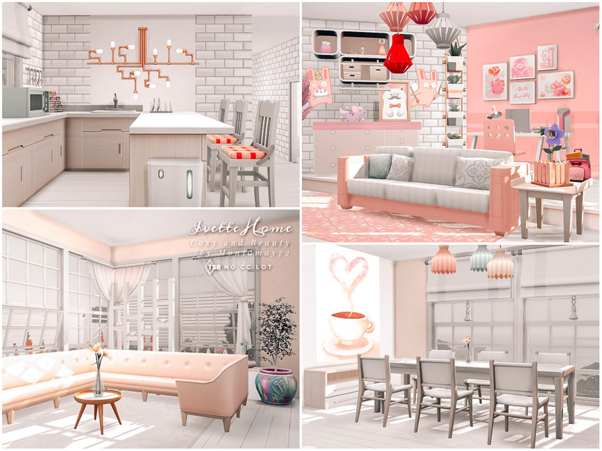 The Sims Resource - Ivette Home No CC