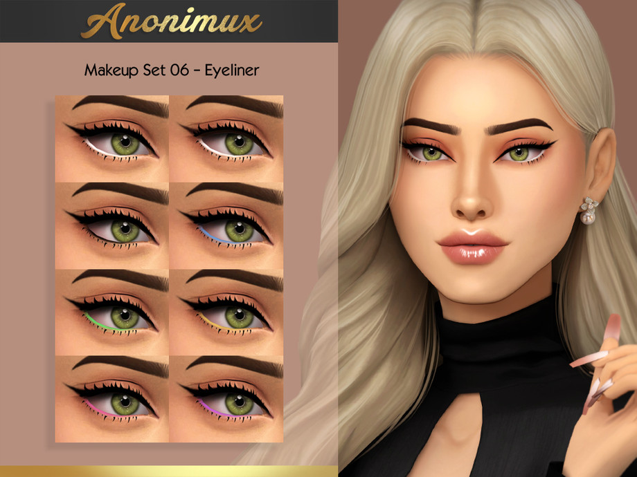 The Sims Resource - Makeup Set 06 - Eyeliner