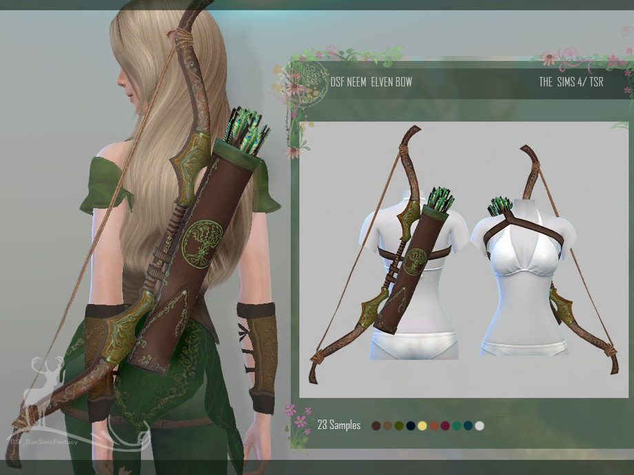 The Sims Resource - NEEM ELVEN BOW