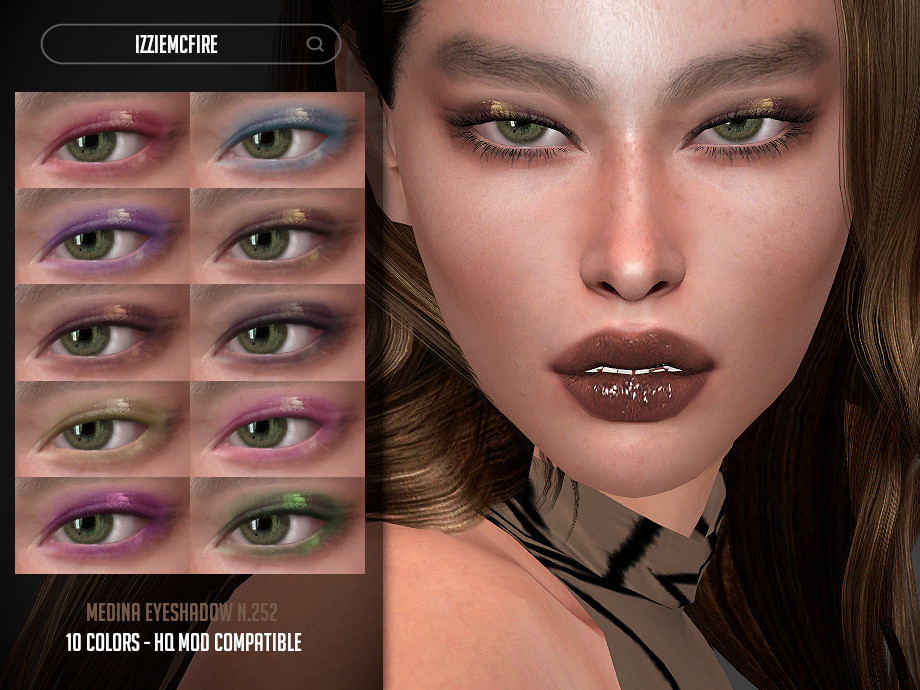 The Sims Resource - Medina Eyeshadow N.252