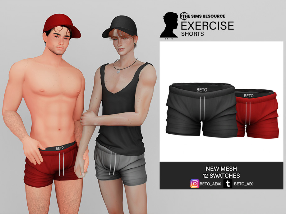 The Sims Resource - Exercise (Shorts)