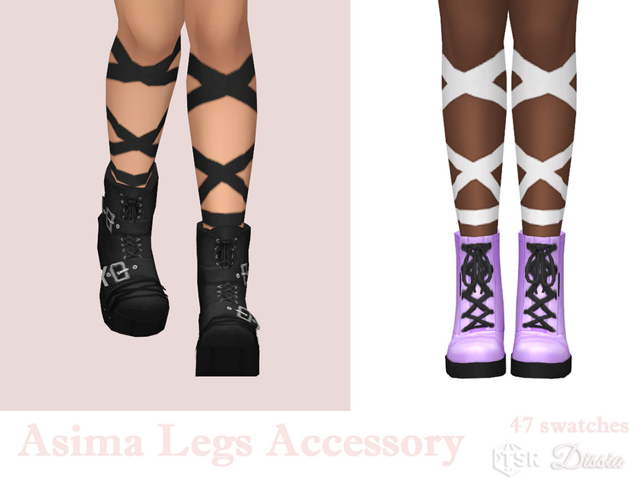 The Sims Resource - Asima Legs Accessory