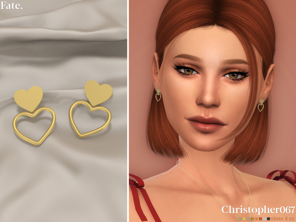 The Sims Resource - Fate Earrings