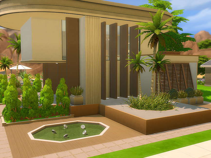 The Sims Resource - Alyssum Modern Villa