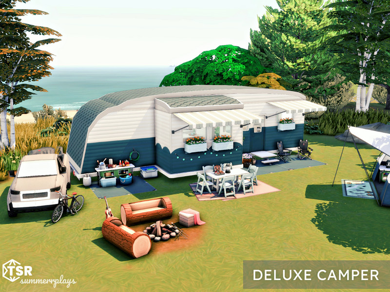 The Sims Resource - Deluxe Camper | TSR CC Only