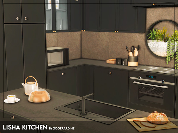 The Sims Resource - Lisha Kitchen (TSR only CC)