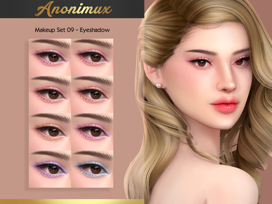 The Sims Resource - Makeup Set 09 - Eyeshadow