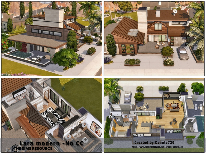 The Sims Resource - Lara modern - No CC