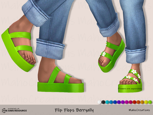 The Sims Resource - Flip Flops Berryally