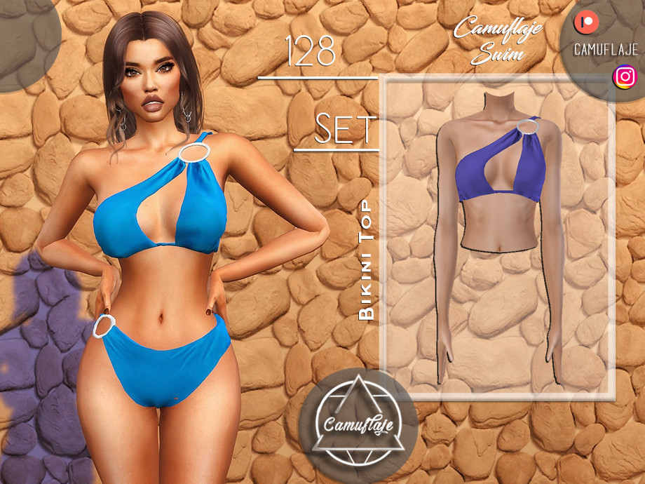 The Sims Resource - SET 128 - Bikini Top