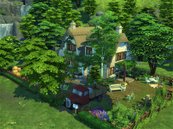 The Sims Resource - The Lama's Cottage no cc