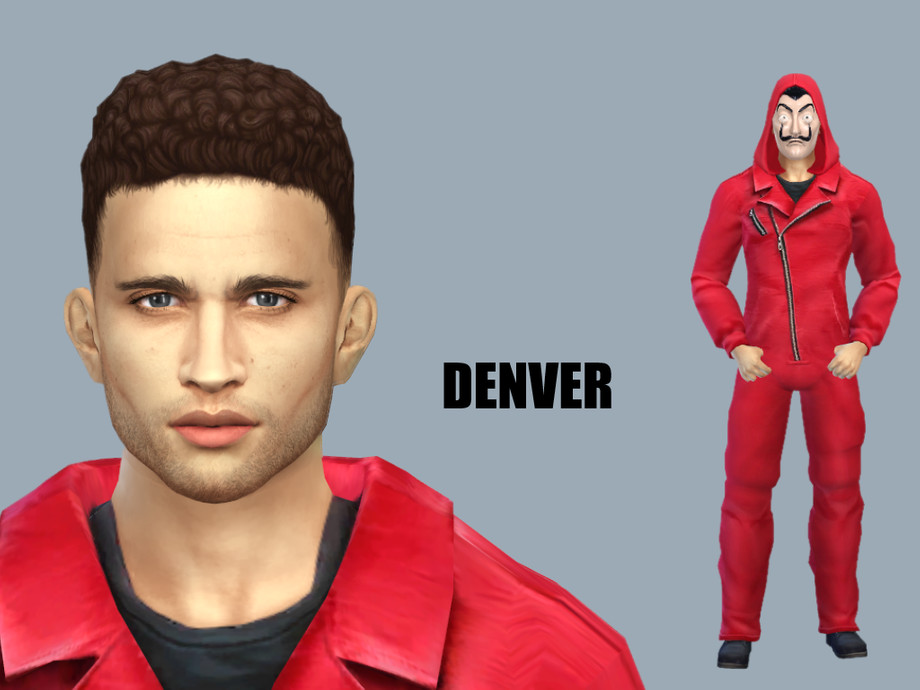 The Sims Resource - Denver (La casa de papel)