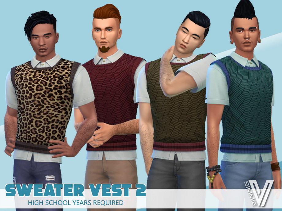 The Sims Resource - Sweater Vest 2