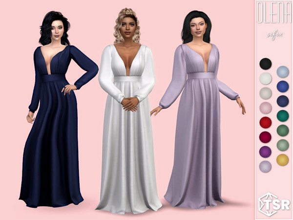 The Sims Resource - Olena Dress